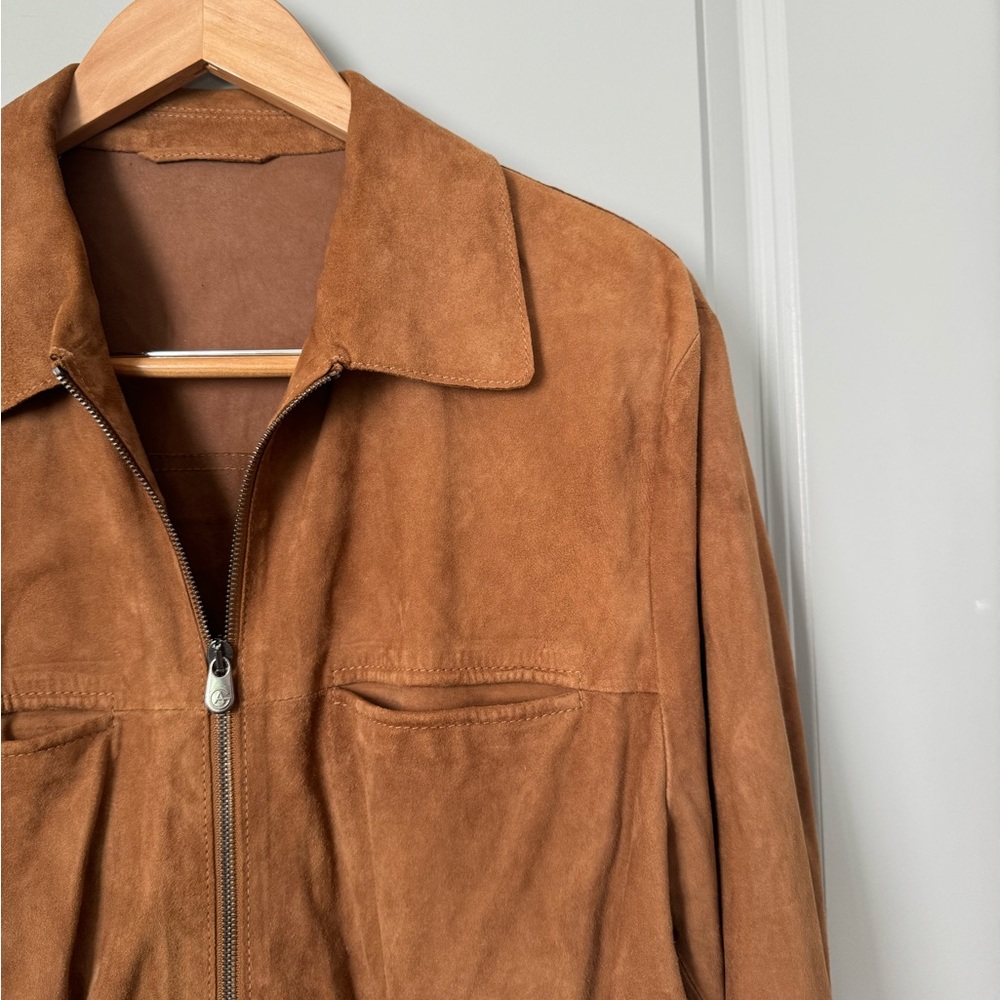 Armani Collezioni Suede Jacket/ Shirt Jacket - Picture 2 of 11